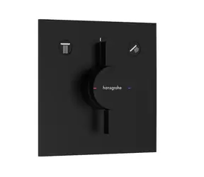 Hansgrohe DuoTurn E - Batéria pod omietku | pre 2 spotrebiče | matná čierna 