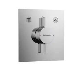 Hansgrohe DuoTurn E - Batéria pod omietku | pre 2 spotrebiče | chróm 