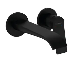 Hansgrohe Vivenis - Umývadlová batéria pod omietku | 2-otvorová inštalácia | EcoSmart | matná čierna 
