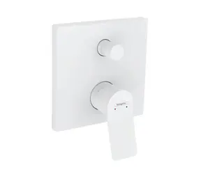 Hansgrohe Vivenis - Vaňová batéria pod omietku | 2 výstupy | matná biela 