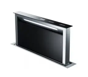 Franke Mythos - Vstavaný odsávač pár do pracovnej dosky FDW 908 IB XS výsuvný šírka 88 cm čierne sklo/nerez