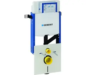 Geberit - Predstenová inštalácia pre závesné WC / na odsávanie zápachu / výška 1.08 m