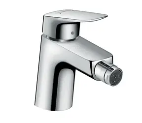 Hansgrohe Logis - Bidetová batéria 70 s odtokovou súpravou s tiahlom | chróm