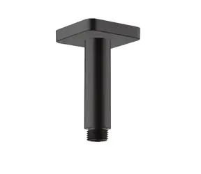 Hansgrohe Vernis Shape - Prívod od stropu 10 cm | matná čierna