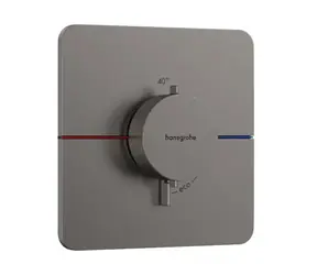 Hansgrohe ShowerSelect Comfort - Termostatická batéria pod omietku | kartáčovaný čierny chróm