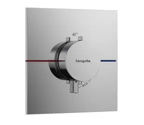 Hansgrohe ShowerSelect Comfort - Termostatická batéria pod omietku | chróm