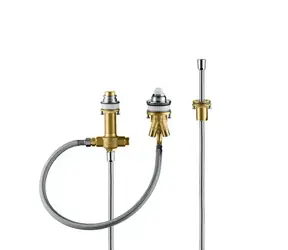 Hansgrohe Montážne telesá - Základné teleso pre 3-otvorovú inštaláciu na okraj vane
