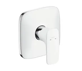 Hansgrohe - Sprchová batéria pod omietku, biela/chróm