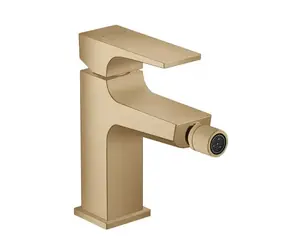 Hansgrohe - Bidetová batéria s výpustou Push-Open, kartáčovaný bronz