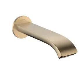 Hansgrohe - Vaňová vpusť, kartáčovaný bronz