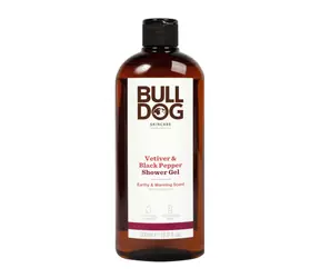 BULLDOG Vetiver - Black Pepper Shower Gél 500ml / Sprchový gél - pánsky