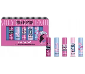 Corsair Toiletries EMILY IN PARIS Lip Balms - Sada balzamov na pery 5x / od 3 rokov