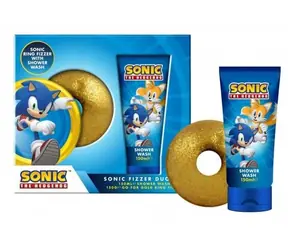 Corsair Toiletries SONIC Shower Wash & Gold Batch Fizzer - sprchový gél a pena 150 ml & šumivá bomba 150 g