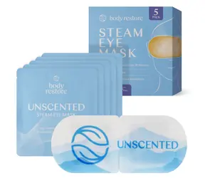 Body Restore Steam Eye Mask Unscented / maska na očné okolie / 5ks