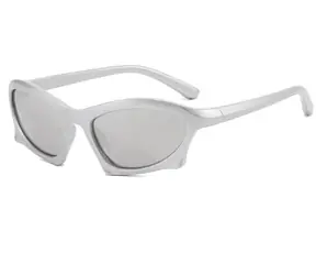 VeyRey Unisex slnečné okuliare Narel biela univerzálna