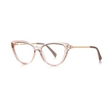 VeyRey Dámske okuliare blokujúce modré svetlo Abie číre sklá