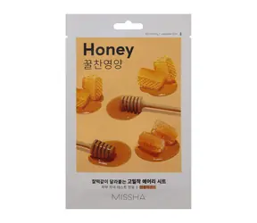 MISSHA Airy Fit Sheet Mask (Honey) / Plátienková maska s výťažkom z medu / 19g