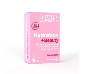 Nutriburst Elektrolyty Beauty hydratačný nápoj s vitamínmi s príchuťou vodného melónu 7ks 