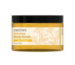 DRYOPE Refreshing Body Scrub Fruity Freesia 230g / telový peeling