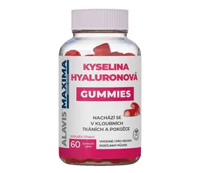 ALAVIS MAXIMA Kyselina Hyaluronová GUMMIES 60 žuvacích tabliet