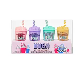Bubble T Lip Balm Gift Set 3 x 4.5 g / Darčeková sada balzamov na pery