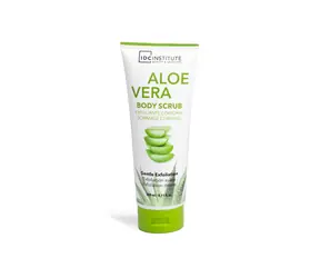 IDC Institute Aloe Vera Body Scrub 240 ml / Telový peeling s aloe vera