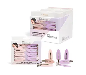 IDC Institute Basic Hair Clips 8 ks / Sponky do vlasov