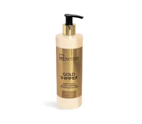IDC Institute Body Lotion Gold Shimmer 400 ml / Trblietavé telové mlieko