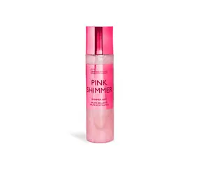 IDC Institute Glow Shimmer Pink Body Shimmer 150 ml / Trblietavý telový sprej