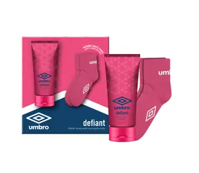 Umbro Body Wash Defiant 150 ml + Ladies' Socks / Sprchový gél