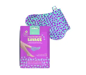 IDC Institute Exfoliating Printed Foot Mask / Exfoliačná maska na nohy