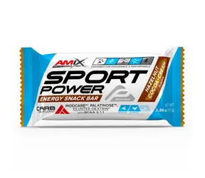 Amix Šport Power Energy Snack Bar 45 g lieskový oriešok cocoa cream
