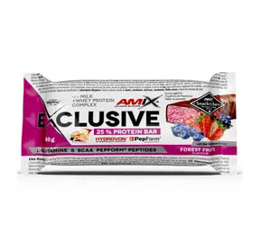 Amix Exclusive Proteín Bar 40 g forest fruits