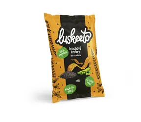 Luskeeto Strukovinové Krekry 40 g chia