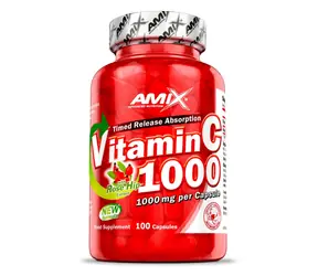 Amix Vitamín C+Rose Hips 1000 mg 100 cps