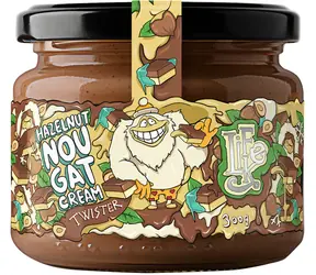LifeLike Nougat Twister z lieskových orieškov 300 g