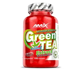 Amix Green TEA Extract with Vitamín C 100 cps