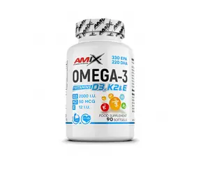 Amix Omega 3 D3+ K2+E 90 cps