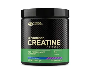 Optimum Nutrition Micronised Creatine Powder blue Raspberry 247,5 g