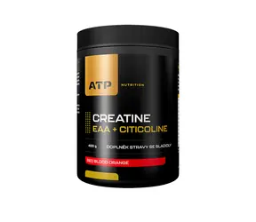 ATP Nutrition Creatine + EAA + Citicoline červená kvet oranžová 400 g