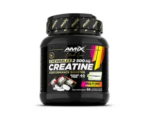 Amix Black Line Creatine Creapure Zero Sugar 2500 mg 60 tbl multi mix