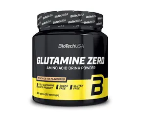 BioTech Glutamine Zero 300 g Peach ice tea