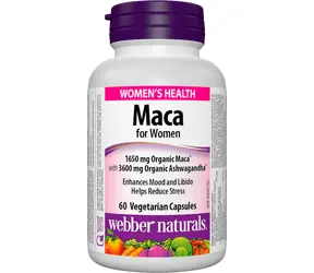 Webber Naturals Maca pre ženy 60 kapsúl