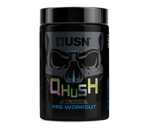 USN Qhush Black Pre - Workout 220 g blue Raspberry