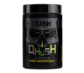 USN Qhush Black Pre - Workout 220 g frosted Lemon