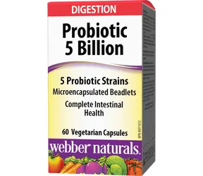 WEBBER NATURALS Probiotic 5 Billion 60 kapsúl