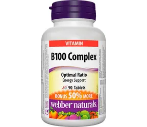 Webber Naturals B100 Complex 90 tabliet