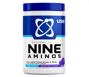 USN Nine Aminos 330 g Grape fizzy