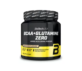 BioTech BCAA + Glutamine Zero 480 g Peach ice tea