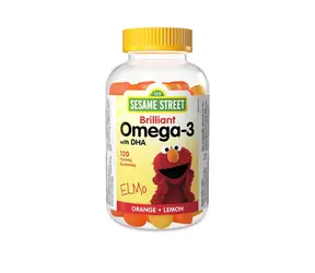 Webber Naturals Sesame Street Omega 3 s DHA 120 gummies